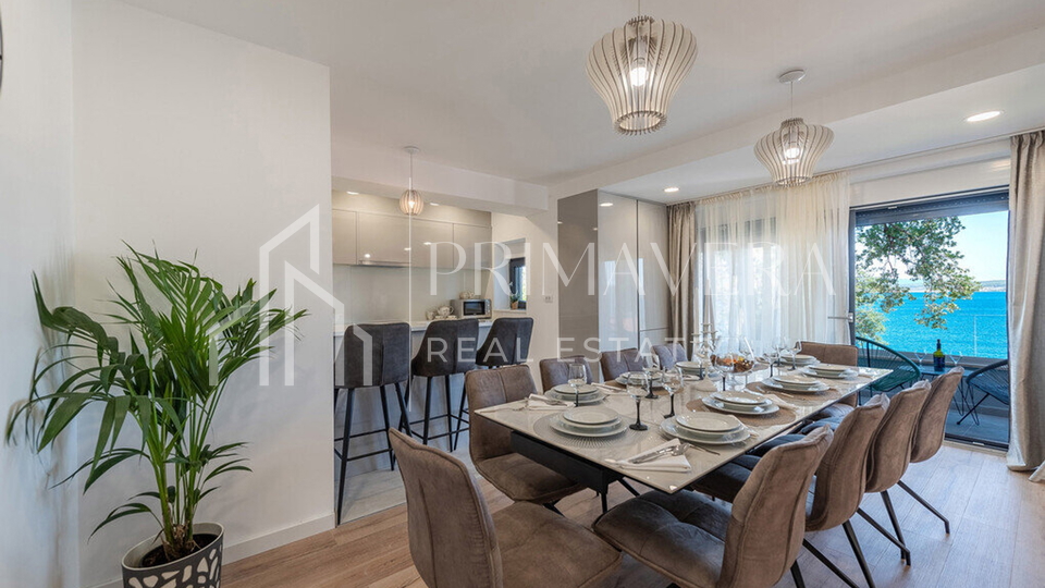 Posedarje, a unique pool villa, 1st row to the sea