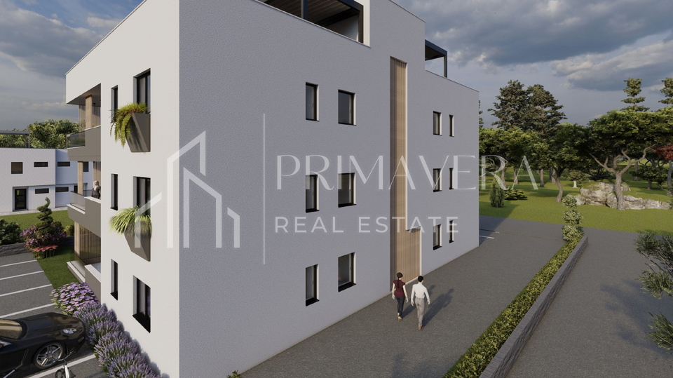 Zadar - Vidikovac&comma; dvosoban stan s krovnom terasom u novogradnji&comma; 102&comma;26 m2&comma; S7