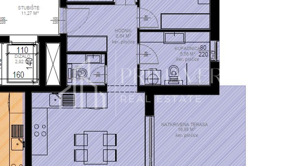 Sv. Filip i Jakov, new building, 2-bedroom apartment on the 1st floor, S7