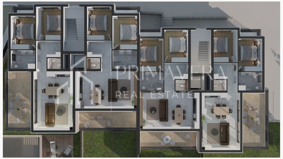 Sv. Filip i Jakov, new building, 2-bedroom apartment with a garden, S1