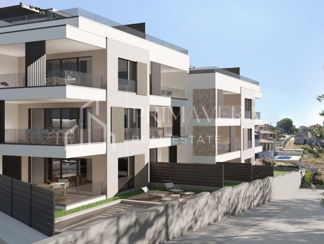Sv. Filip i Jakov, new building, 2-bedroom apartment with a garden, S1