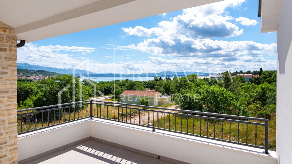 Posedarje, a newly built house with 2 apartments and a beautiful sea view!