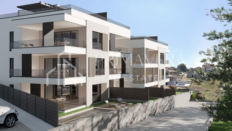 Sv. Filip i Jakov, new building, 1-bedroom apartment with a garden, S2