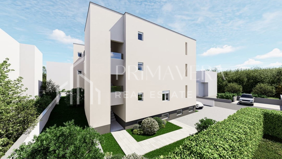 Zadar&sol;Crvene ku&cacute;e&comma; novogradnja&comma; jednosobni stan S4&comma; 1&period;kat