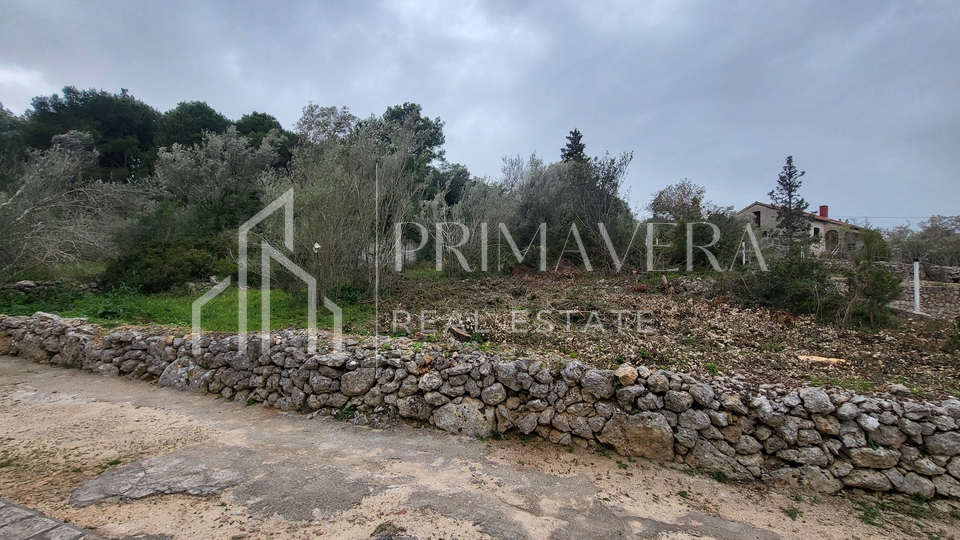 Banj, Pašman, building plot near the beach, 931 m2