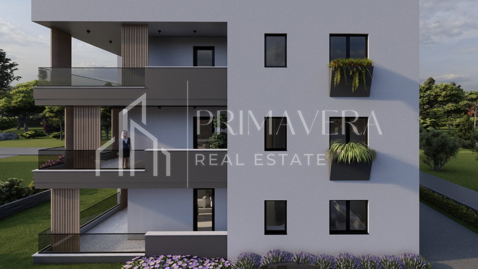 Zadar - Vidikovac&comma; dvosoban stan s velikim vrtom u novogradnji&comma; 80&comma;91 m2&comma; S3