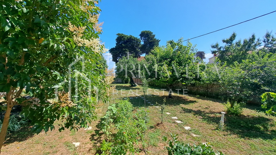 Pašman, Banj, house on a spacious garden, only 30m from the sea and the beach