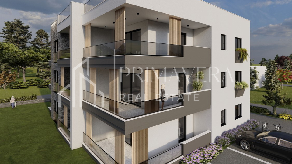 Zadar - Vidikovac&comma; dvosoban stan s krovnom terasom u novogradnji&comma; 102&comma;26 m2&comma; S7