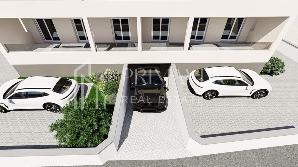 Zadar&sol;Crvene ku&cacute;e&comma; novogradnja&comma; jednosobni stan S1&comma; prizemlje