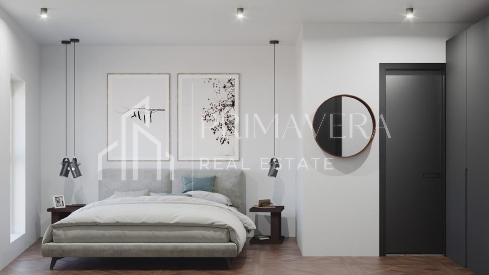 Sukošan, new building only 70m from the sea, sea view, apartment S4, 1st floor