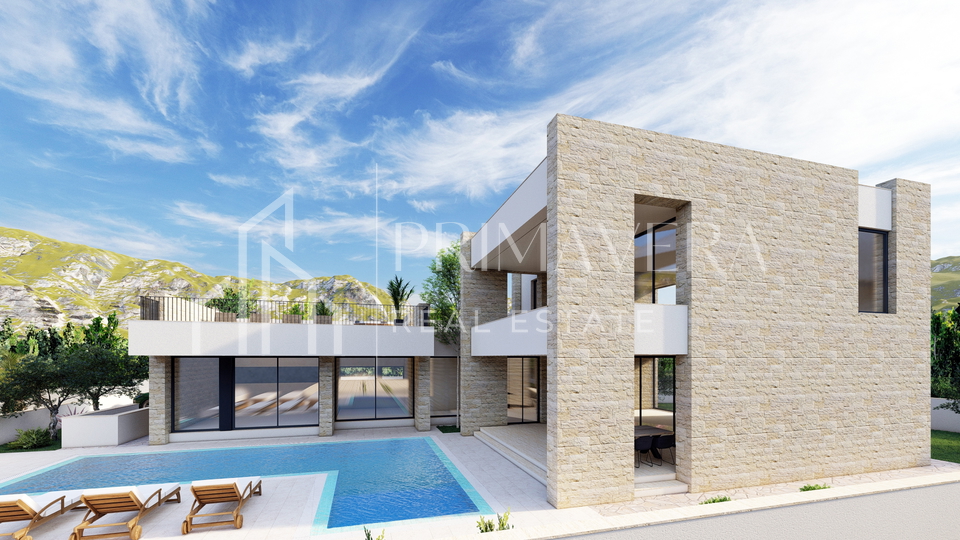 Luxury villa with pool&comma; Podvr&scaron;je &lpar;Radovin&rpar;