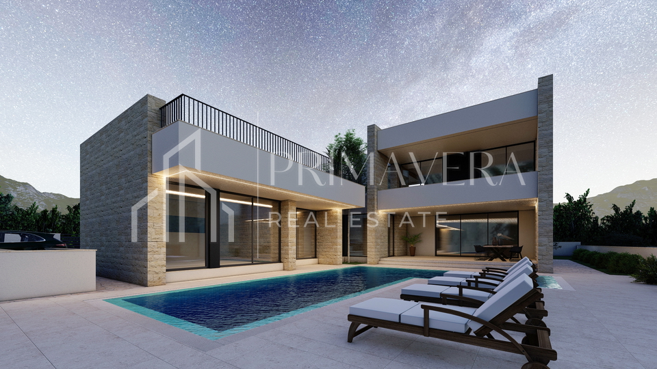 Luxury villa with pool&comma; Podvr&scaron;je &lpar;Radovin&rpar;