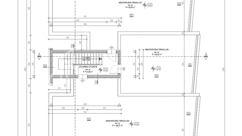 Apartment&comma; 107 m2&comma; For Sale&comma; Zadar - Bili brig