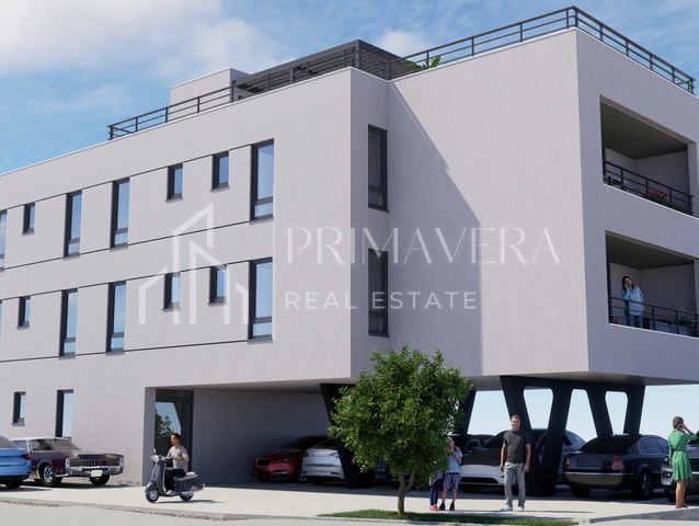 Zadar - Bulevar, novogradnja, 3-sobni stan na 1. katu, 85,05 m2