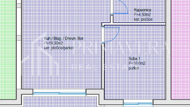 Zadar - Plovanija&comma; novogradnja&comma; jednosoban stan na 1&period;katu&comma; S4