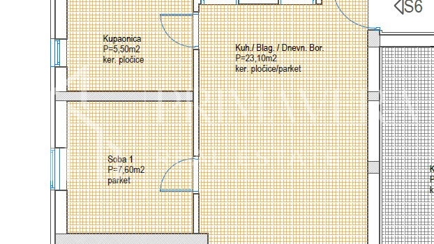 Zadar - Plovanija&comma; novogradnja&comma; trosoban stan na 2&period;katu&comma; S6