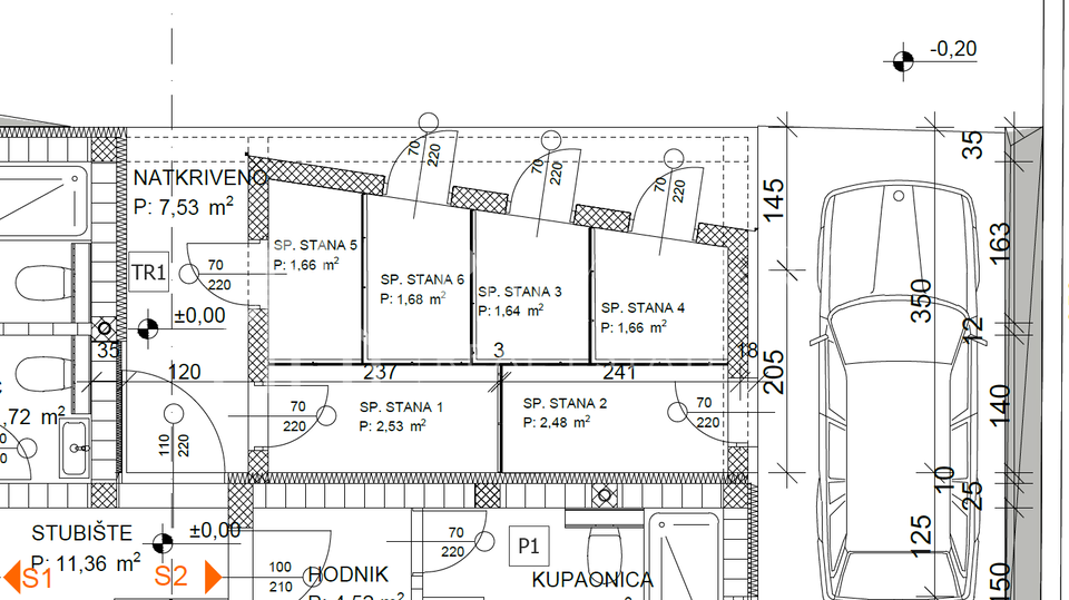 Skro&ccaron;ini&comma; dvosoban stan na 2&period; katu&comma; S6 - 73&comma;21 m2&comma; novogradnja