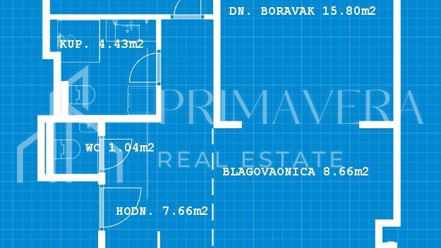 Zadar - Bili brig&comma; potpuno renoviran komforni dvosobni stan&comma; 74 m2