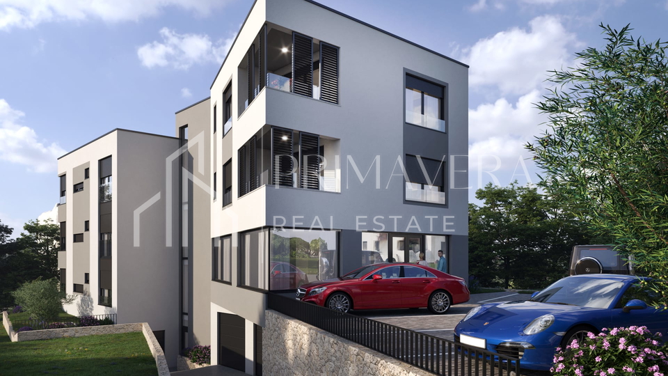 Zadar  - Belafu&zcaron;a&comma; novogradnja&comma; trosoban stan S4 s gara&zcaron;om&comma; 2&period; kat