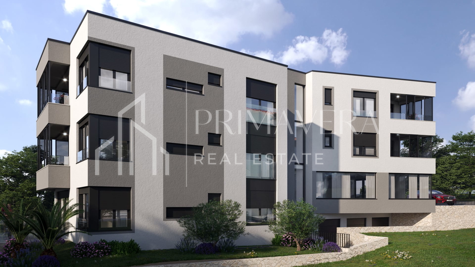 Zadar  - Belafu&zcaron;a&comma; novogradnja&comma; trosoban stan S4 s gara&zcaron;om&comma; 2&period; kat