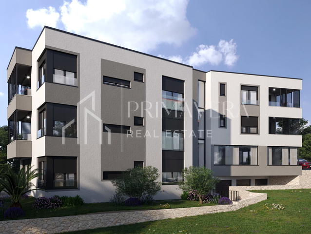 Zadar  - Belafuža, novogradnja, trosoban stan S4 s garažom, 2. kat