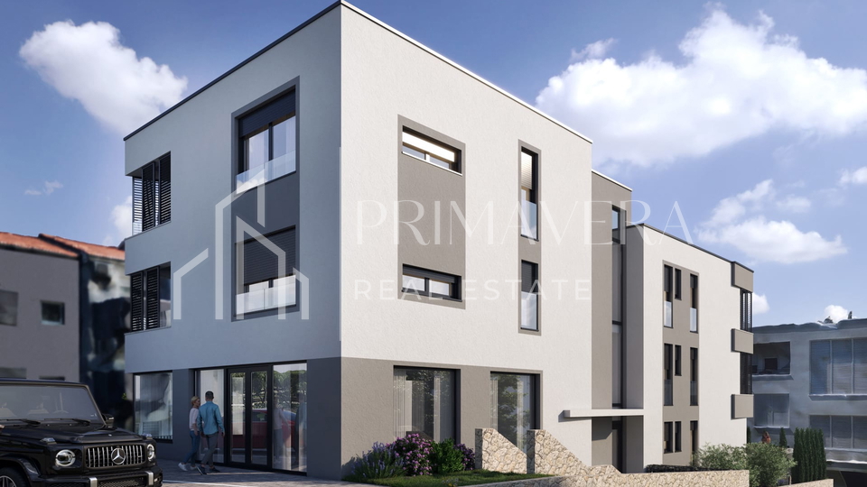 Zadar  - Belafu&zcaron;a&comma; novogradnja&comma; trosoban stan S2 s gara&zcaron;om&comma; 1&period; kat