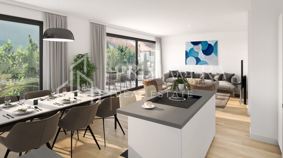 Zadar  - Belafu&zcaron;a&comma; novogradnja&comma; trosoban stan S2 s gara&zcaron;om&comma; 1&period; kat