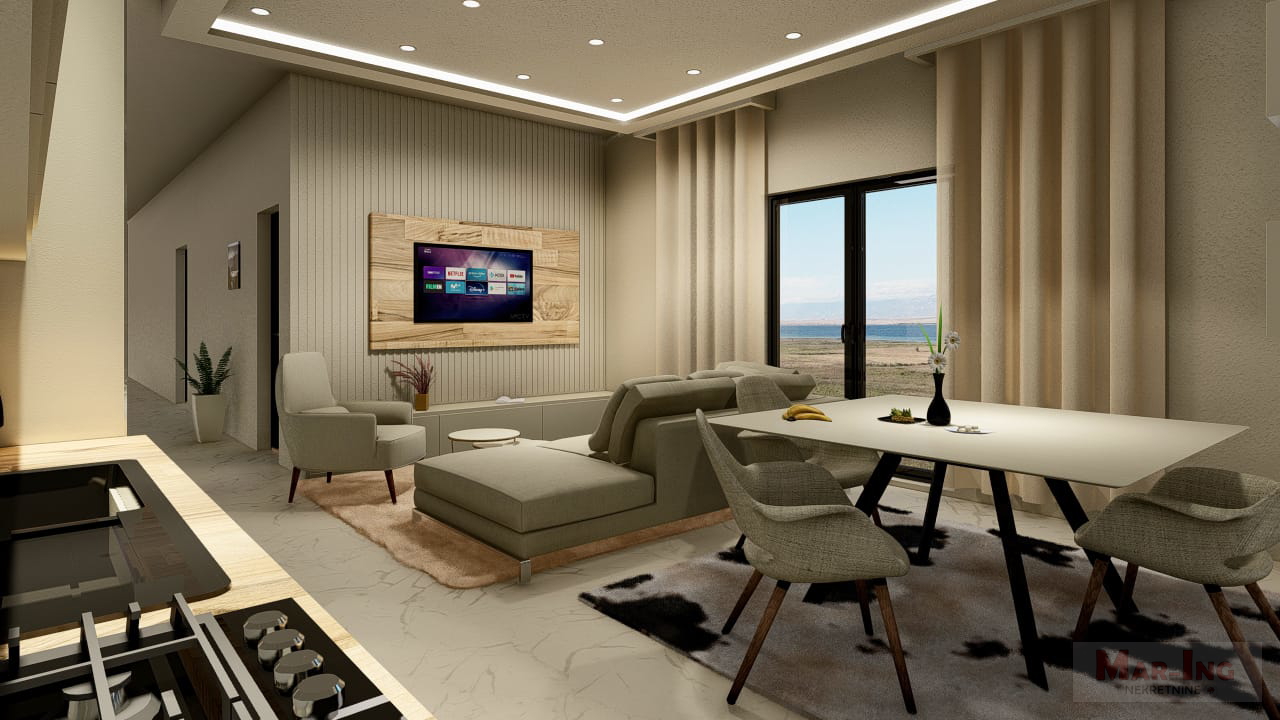 PRIVLAKA SABUNIKE - trosoban apartman - novogradnja