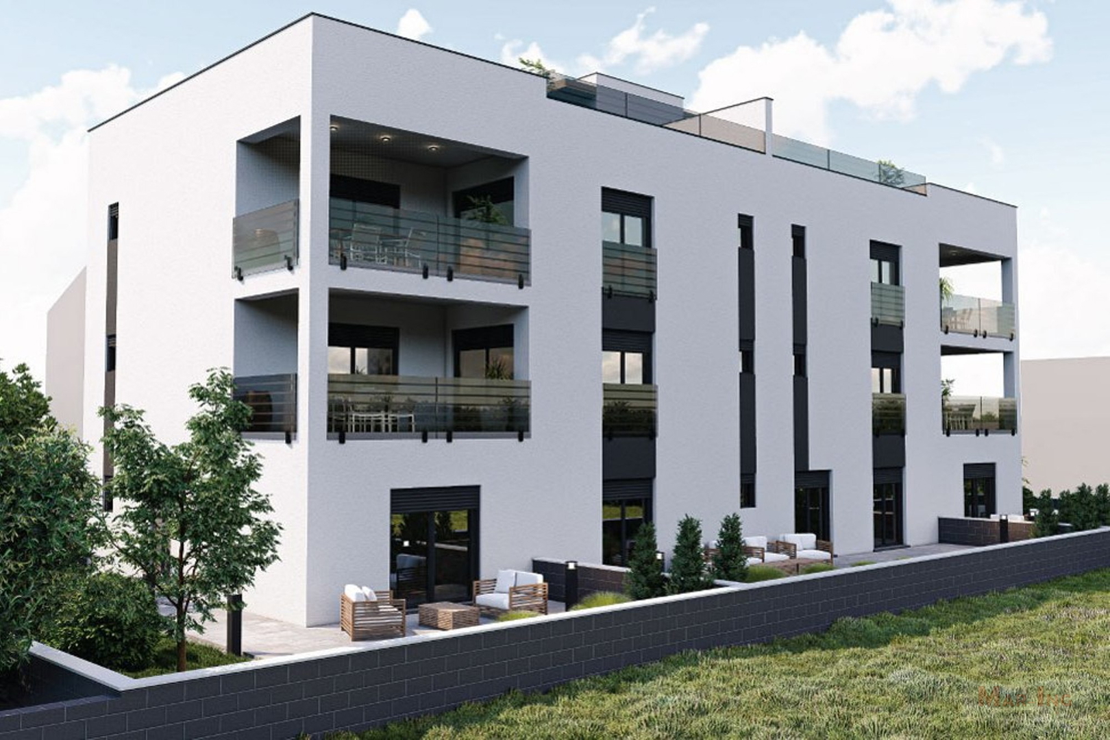 PRIVLAKA SABUNIKE - trosoban apartman - novogradnja