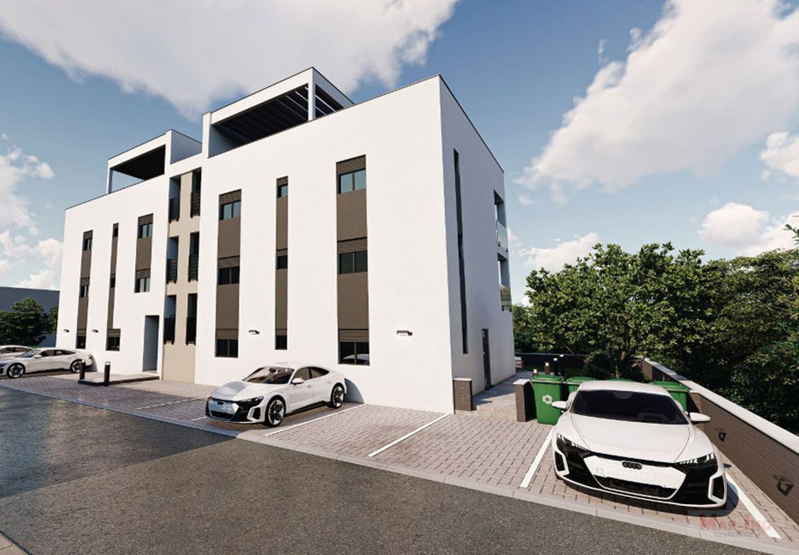 PRIVLAKA SABUNIKE - trosoban apartman - novogradnja
