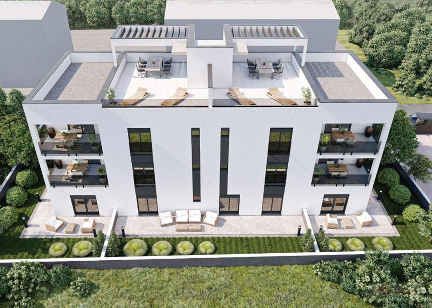 PRIVLAKA SABUNIKE - trosoban apartman - novogradnja