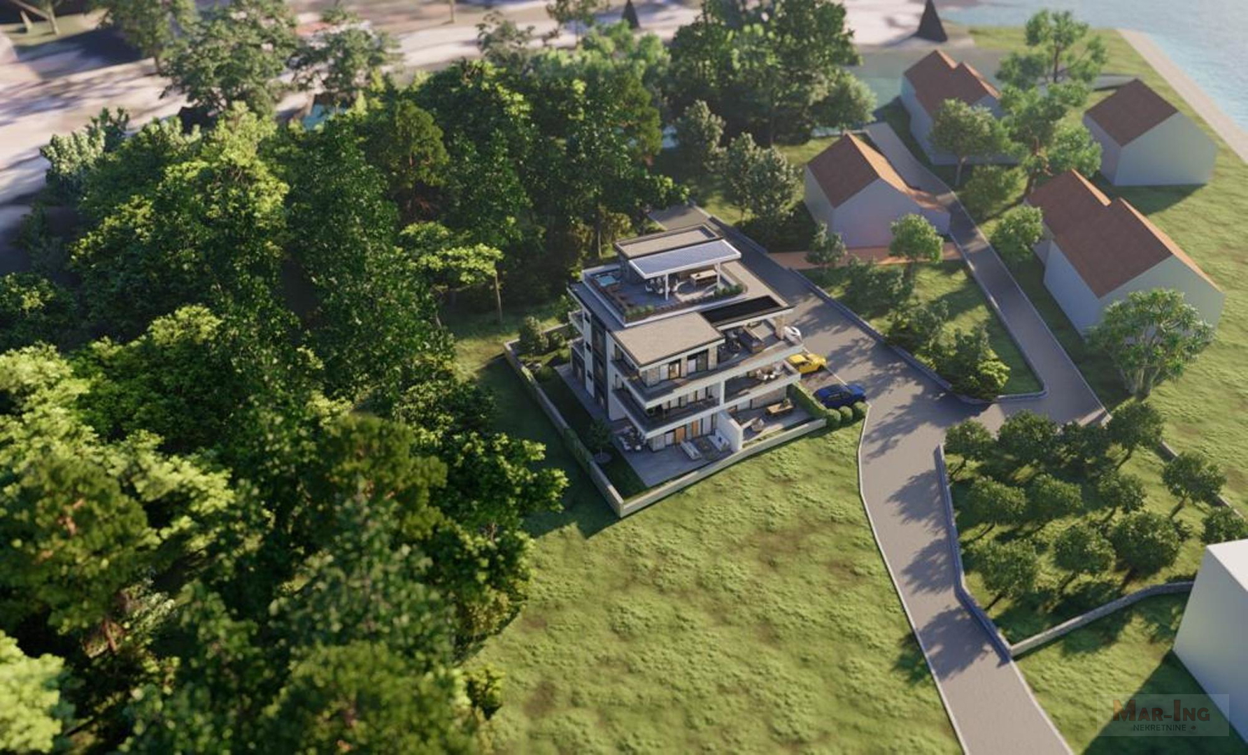 PRIVLAKA - PUNTA - apartman prizemlje prvi red