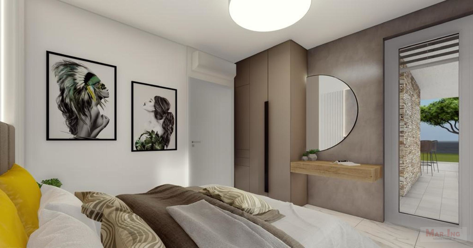 PRIVLAKA - PUNTA - apartman prizemlje prvi red