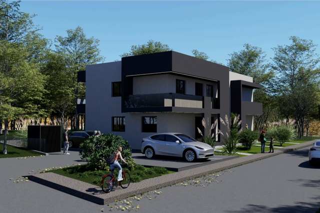 BEZ PROVIZIJE***DUGO SELO/TRIPLEX-MODERNA KUĆA U NIZU 99,40 m2 / 2800 eura/m2