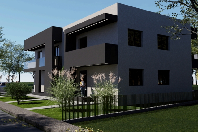 BEZ PROVIZIJE***DUGO SELO/TRIPLEX-MODERNA KUĆA U NIZU 99,40 m2 / 2800 eura/m2