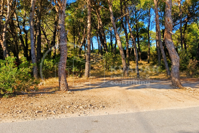 TRIBUNJ/GRAĐ. ZEMLJIŠTE 200 M OD MORA/MIRNA LOKACIJA/veličina 678 m2