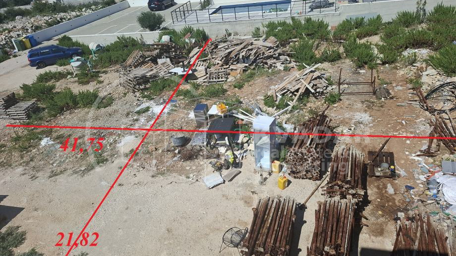 Land, 907 m2, For Sale, Novalja