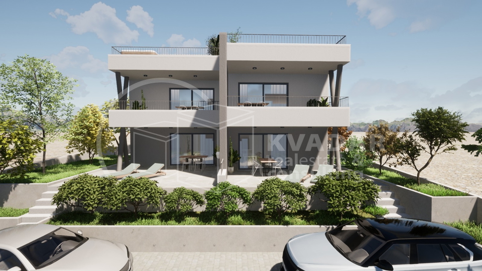 Prodaje se luksuzni 3- sobni stan u Vodicama površine 86 m2 / S 2 /Top lokacija / Novogradnja