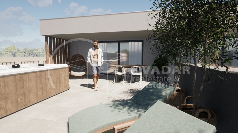 Prodaje se luksuzni 3- sobni stan u Vodicama površine 86 m2 / S 2 /Top lokacija / Novogradnja