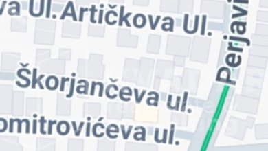 Gara&zcaron;no parkirno mjesto - zapadni dio grada