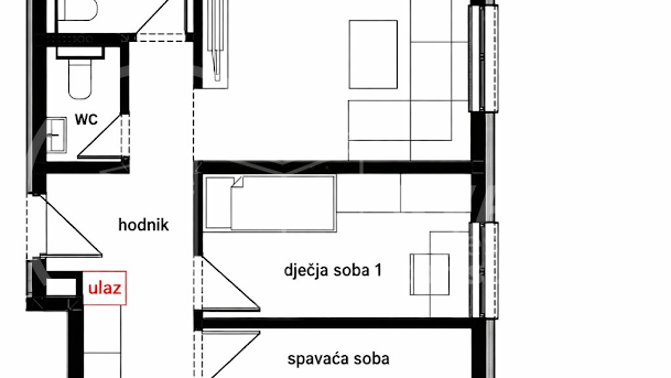 SESVETE &sol; NOVOGRADNJA &sol; 4-SOBNI STAN SA GARA&Zcaron;OM &sol; 78 m2