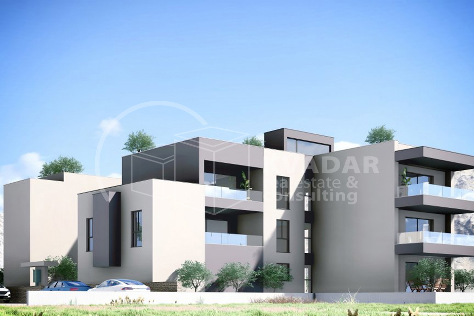 NOVOGRADNJA *** PRODAJA STAN, PRIVLAKA SABUNIKE S01_ ZGRADA S LIFTOM - POGLED NA MORE I PLANINE - 500 metara do mora
