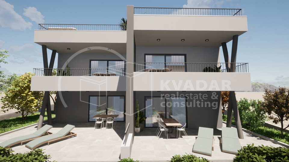 Prodaje se luksuzni 3- sobni stan u Vodicama površine 86 m2 / S 2 /Top lokacija / Novogradnja