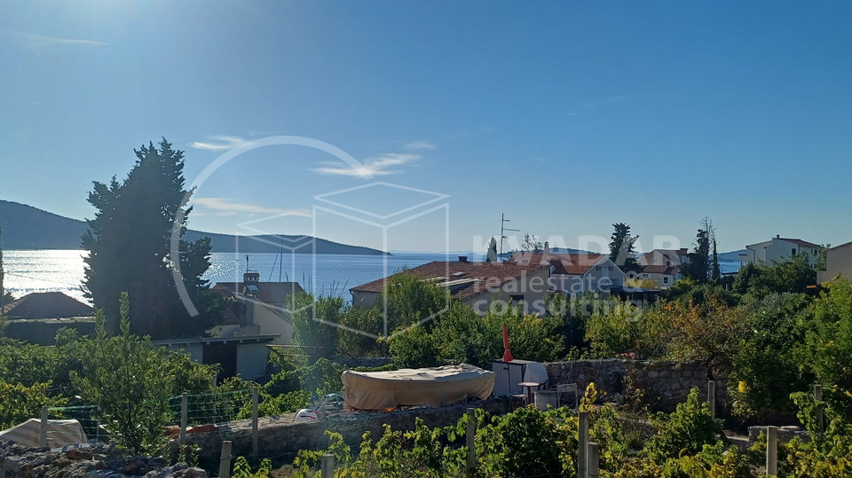 OTOK PRVI&Cacute;&sol;Prvi&cacute; &Scaron;epurine&sol;Gra&dstrok;evinsko zemlji&scaron;te 150 metara od mora&comma; pogled na more