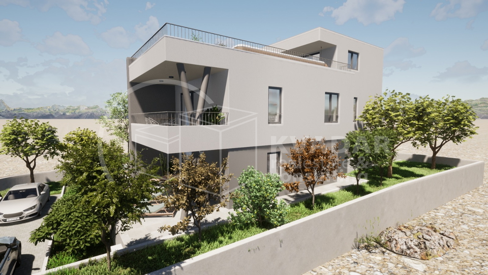 Prodaje se luksuzni 3- sobni stan u Vodicama površine 86 m2 / S 2 /Top lokacija / Novogradnja