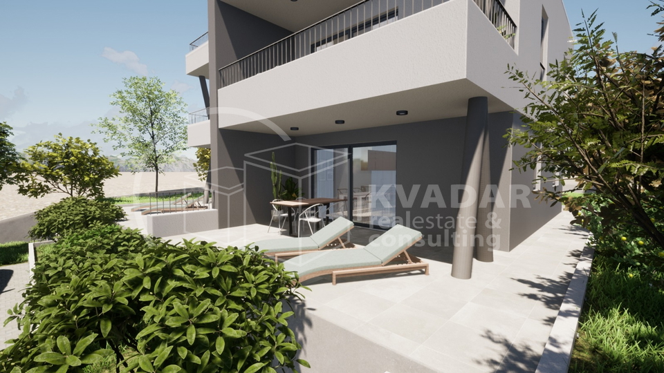 Prodaje se luksuzni 3- sobni stan u Vodicama površine 86 m2 / S 2 /Top lokacija / Novogradnja