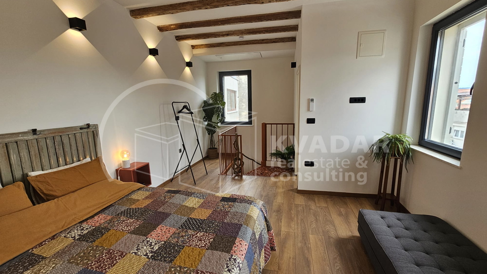 House in a row of tipical Kastela's small street -consist 2 apartments - completely renovated - 50m from the sea