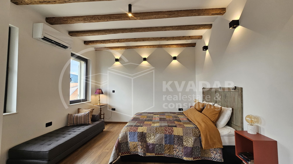 House in a row of tipical Kastela's small street -consist 2 apartments - completely renovated - 50m from the sea