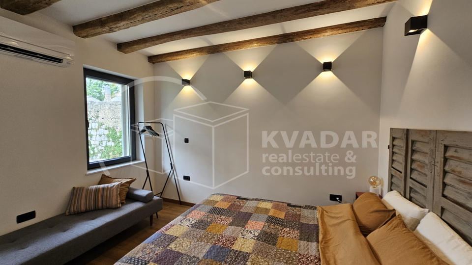 House in a row of tipical Kastela's small street -consist 2 apartments - completely renovated - 50m from the sea