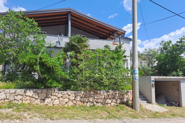 Karlobag - apartment 61m2 - 2 residential units with balcony - sea view